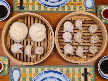 Chinesische Dumplings-Set 