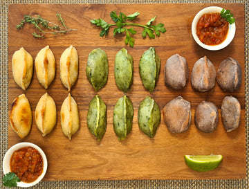 Kolumbianische Empanadas-Set